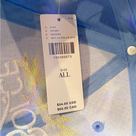 Anthropologie Coney Island Picnic Script Baseball Cap *BNWT* - Picture 2 of 6